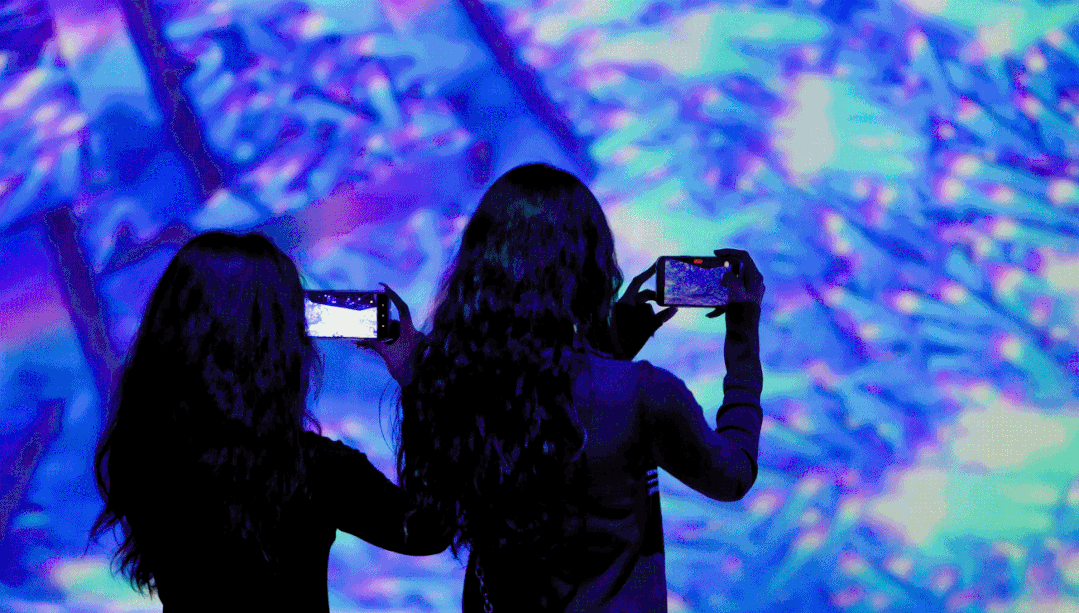 “万有影力”沉浸光影展