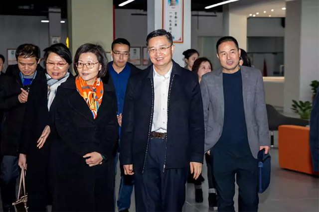 贵州省委组织部一行到访福州数字党建（网龙）学院